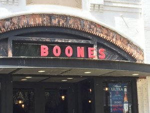 Boone's Bar and Grill (Named after their dog)