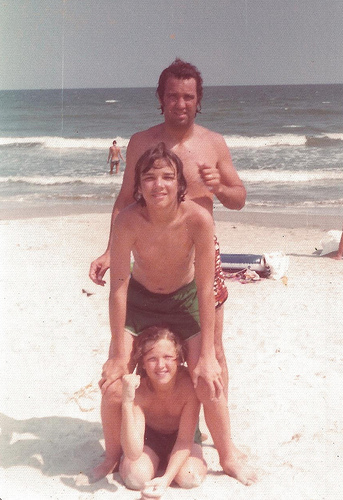 Family at Isle of Palms - 1977