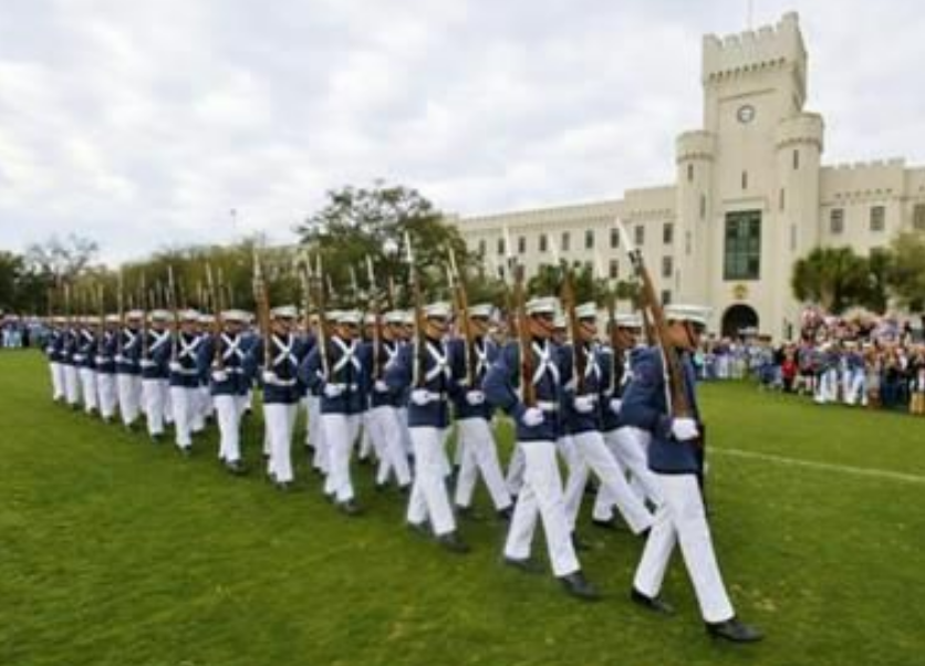 Corps of Cadets Parade: The Citadel – Every Friday (3:45 PM